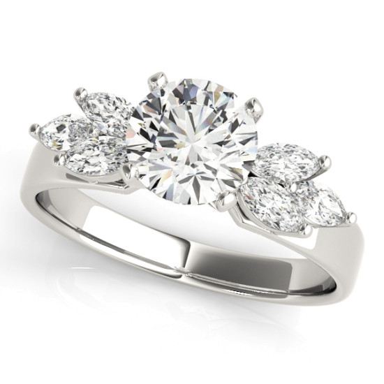 ENGAGEMENT RINGS FANCY SHAPE MARQUISE REMOUNTS #82065