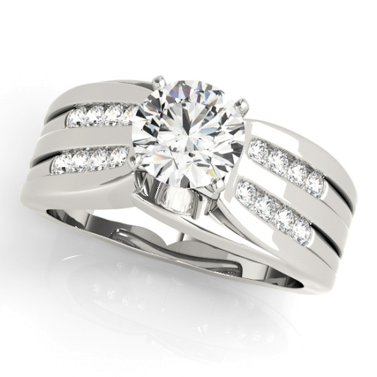 ENGAGEMENT RINGS MULTIROW #50451-E 