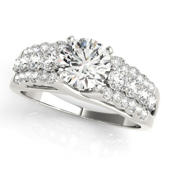 ENGAGEMENT RINGS MULTIROW #50793-E 