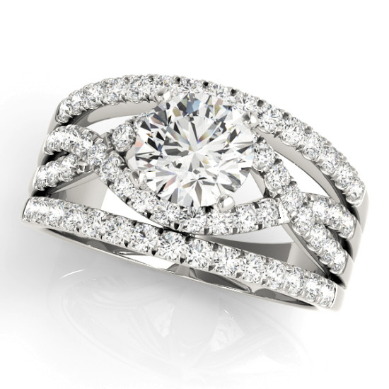 ENGAGEMENT RINGS MULTIROW #50861-E 