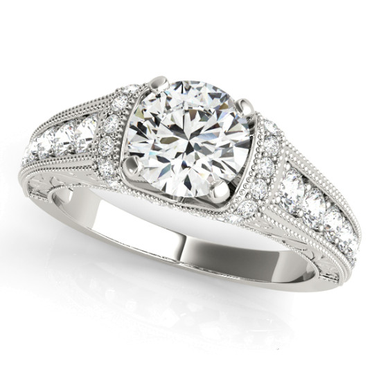 ENGAGEMENT RINGS ANTIQUE #50802-E 