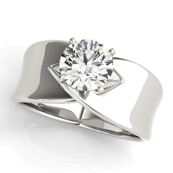 ENGAGEMENT RINGS SOLITAIRES ANY SHAPE #81343 
