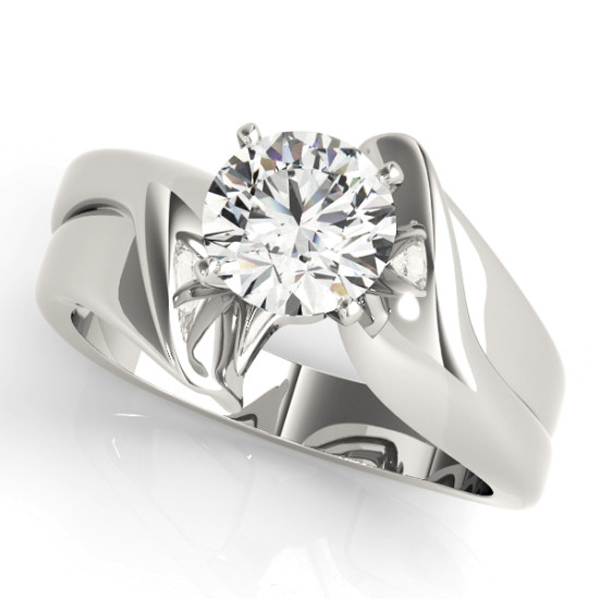 ENGAGEMENT RINGS SOLITAIRES ANY SHAPE #81992 