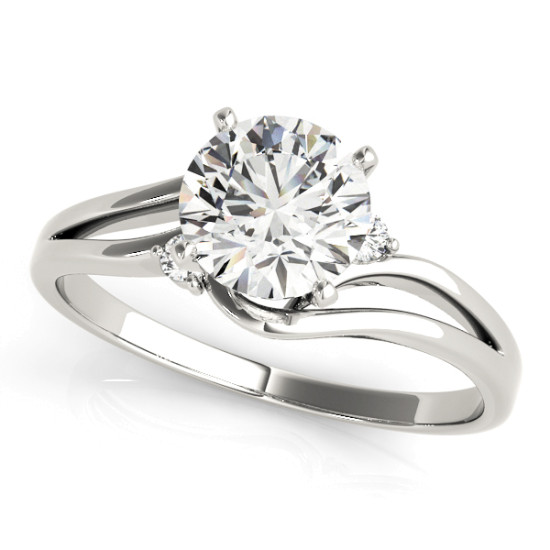 ENGAGEMENT RINGS SOLITAIRES ROUND #50132-E 