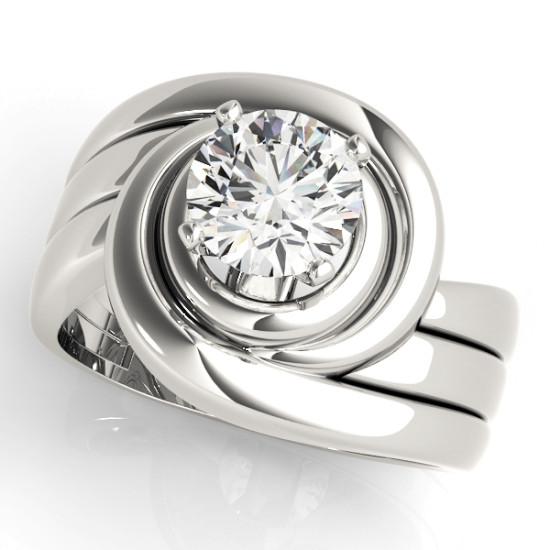 ENGAGEMENT RINGS SOLITAIRES ANY SHAPE #80174 