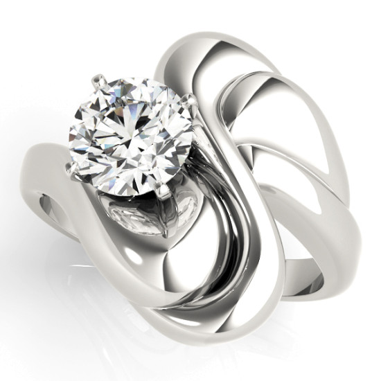 ENGAGEMENT RINGS SOLITAIRES ANY SHAPE #80634 