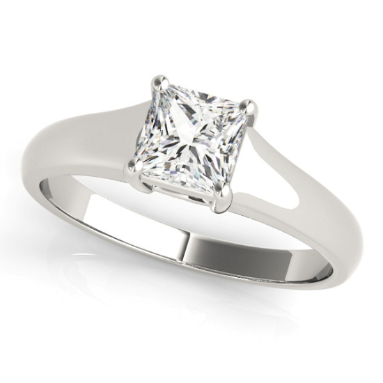 ENGAGEMENT RINGS SOLITAIRES PRINCESS #83375 