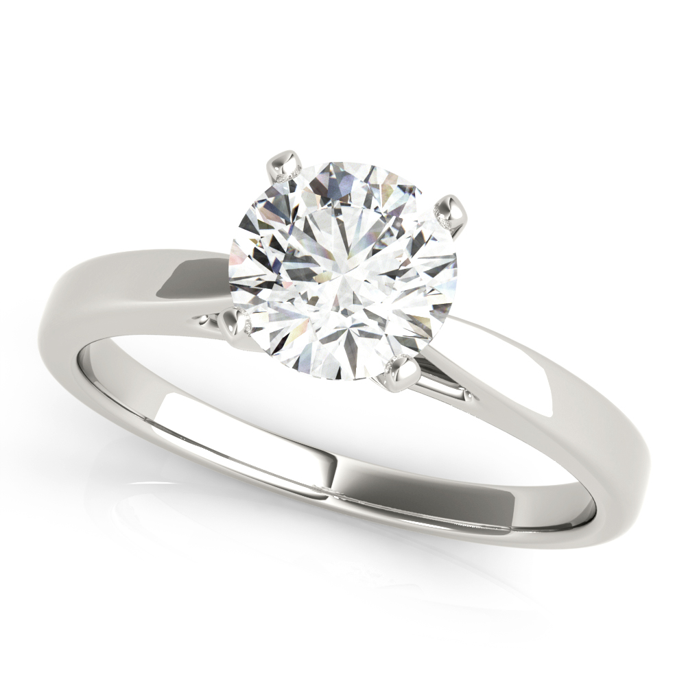 CATHEDRAL SHANK SOLITAIRE #85133 