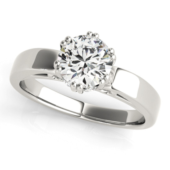 ENGAGEMENT RINGS SOLITAIRES #50581-E 