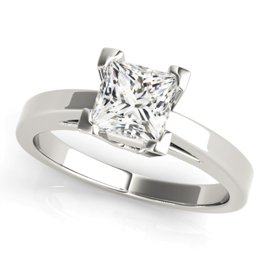 ENGAGEMENT RINGS SOLITAIRES PRINCESS #82877 