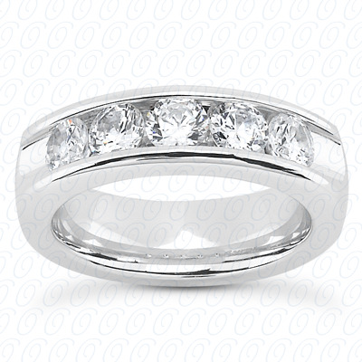 14 Karat White Gold  Cut Diamond Unique Engagement Ring 