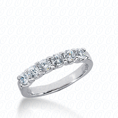 14 Karat White Gold  Cut Diamond Unique Engagement Ring 