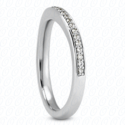 14 Karat White Gold  Cut Diamond Unique Engagement Ring 
