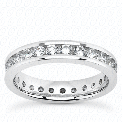 14 Karat White Gold  Cut Diamond Unique Engagement Ring 