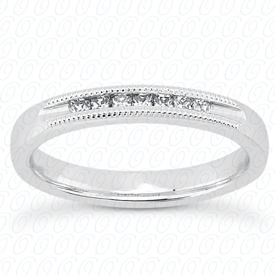 14 Karat White Gold  Cut Diamond Unique Engagement Ring 