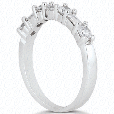 14 Karat White Gold  Cut Diamond Unique Engagement Ring 