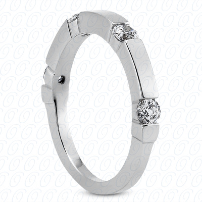 14 Karat White Gold  Cut Diamond Unique Engagement Ring 