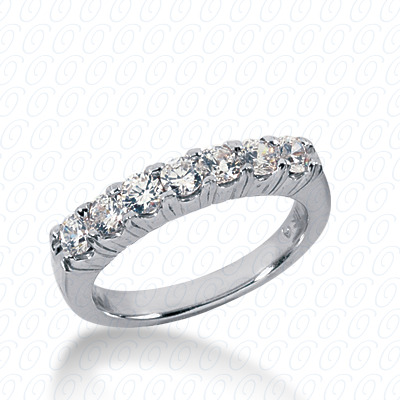 14 Karat White Gold  Cut Diamond Unique Engagement Ring 
