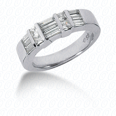 14 Karat White Gold  Cut Diamond Unique Engagement Ring 