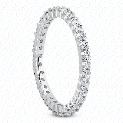 14 Karat White Gold  Cut Diamond Unique Engagement Ring 
