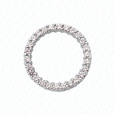 14 Karat White Gold  Cut Diamond Unique Engagement Ring 