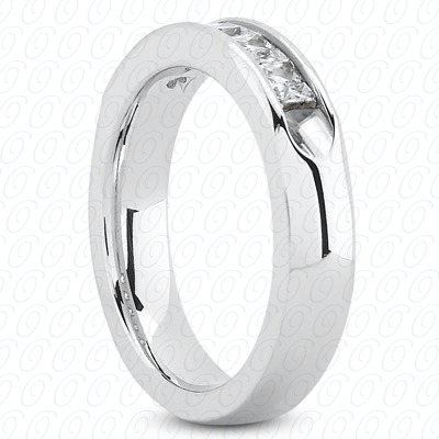 14 Karat White Gold  Cut Diamond Unique Engagement Ring 