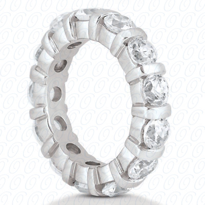 14 Karat White Gold  Cut Diamond Unique Engagement Ring 