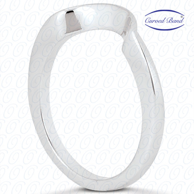14 Karat White Gold  Cut Diamond Unique Engagement Ring 