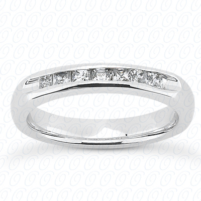 14 Karat White Gold  Cut Diamond Unique Engagement Ring 