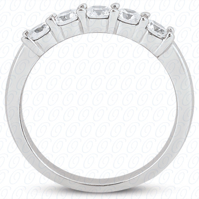 14 Karat White Gold  Cut Diamond Unique Engagement Ring 