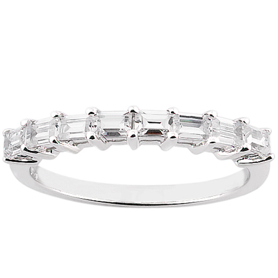 14 Karat White Gold  Cut Diamond Unique Engagement Ring 
