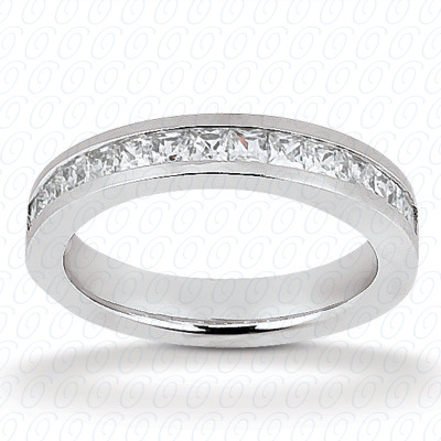 14 Karat White Gold  Cut Diamond Unique Engagement Ring 