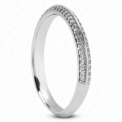 14 Karat White Gold  Cut Diamond Unique Engagement Ring 