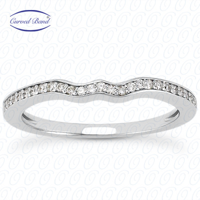14 Karat White Gold  Cut Diamond Unique Engagement Ring 