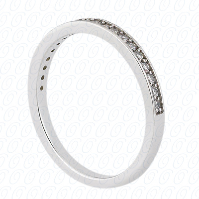 14 Karat White Gold  Cut Diamond Unique Engagement Ring 
