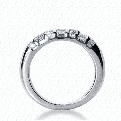 14 Karat White Gold  Cut Diamond Unique Engagement Ring 