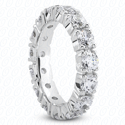 14 Karat White Gold  Cut Diamond Unique Engagement Ring 