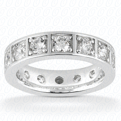 14 Karat White Gold  Cut Diamond Unique Engagement Ring 