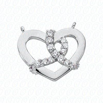14 Karat White Gold  Cut Diamond Unique Engagement Ring 