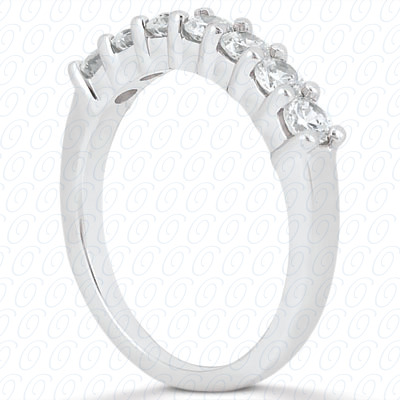 14 Karat White Gold  Cut Diamond Unique Engagement Ring 