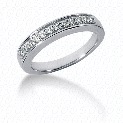 14 Karat White Gold  Cut Diamond Unique Engagement Ring 