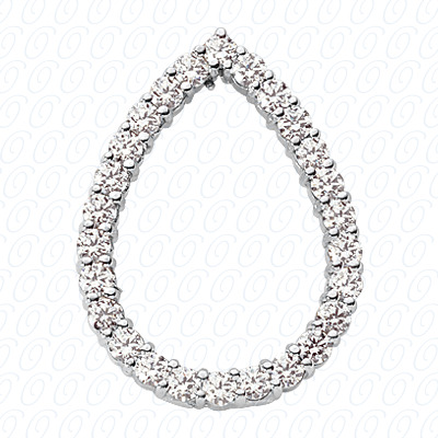 14 Karat White Gold  Cut Diamond Unique Engagement Ring 