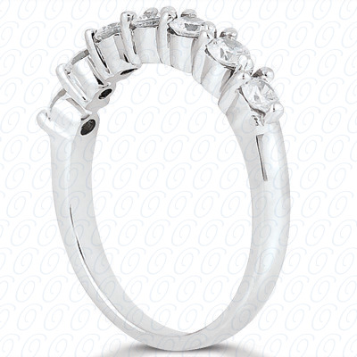 14 Karat White Gold  Cut Diamond Unique Engagement Ring 