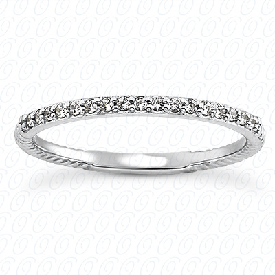 14 Karat White Gold  Cut Diamond Unique Engagement Ring 