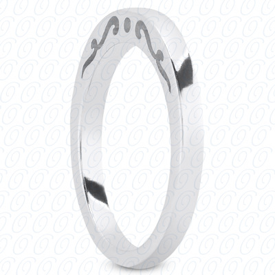 14 Karat White Gold  Cut Diamond Unique Engagement Ring 