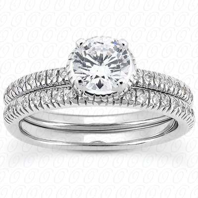 0.16 CT. 14 Karat Pink Gold Halo Petite  Cut Diamond Engagement Ring Petite Style