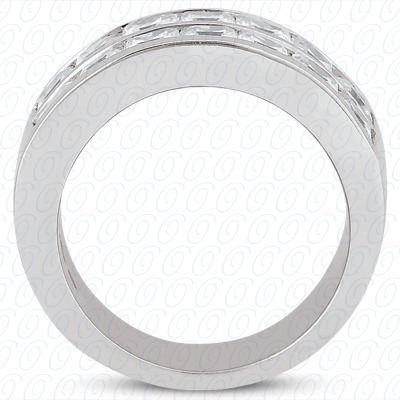 14 Karat White Gold  Cut Diamond Unique Engagement Ring 