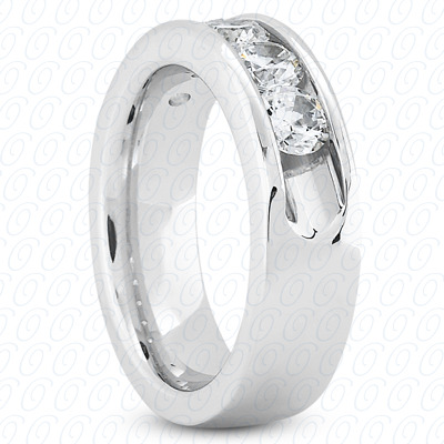 14 Karat White Gold  Cut Diamond Unique Engagement Ring 