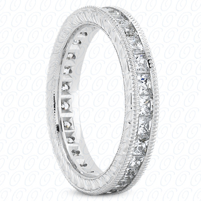 14 Karat White Gold  Cut Diamond Unique Engagement Ring 