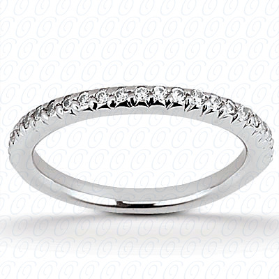 14 Karat White Gold  Cut Diamond Unique Engagement Ring 